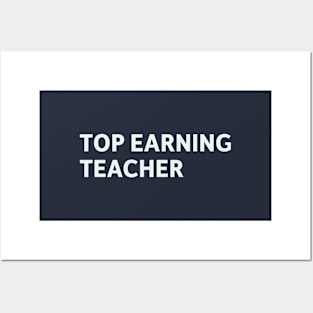 Top Earning Teacher Posters and Art